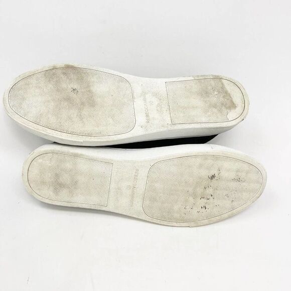 Rebecca Minkoff Womens Black Lace Up Bleecer Too Velvet Sneaker Shoes Size 10 M - Picture 7 of 8